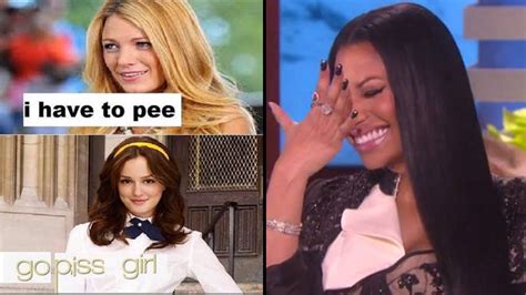 go piss girl meme|The Best Viral Blair & Serena Gossip Girl Memes .